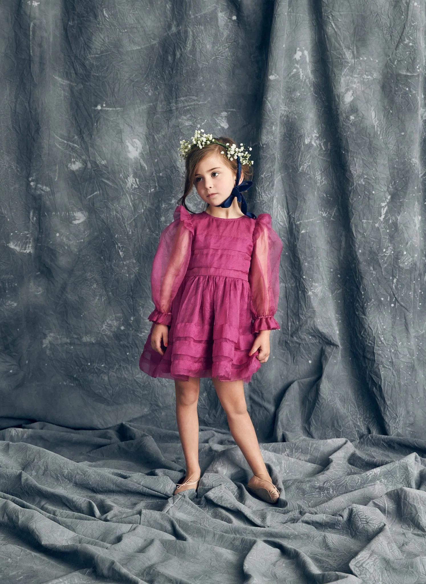 Nellystella Love Liesl Dress in Dahlia Mauve