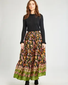 Paola Maxi Skirt - Secret Garden