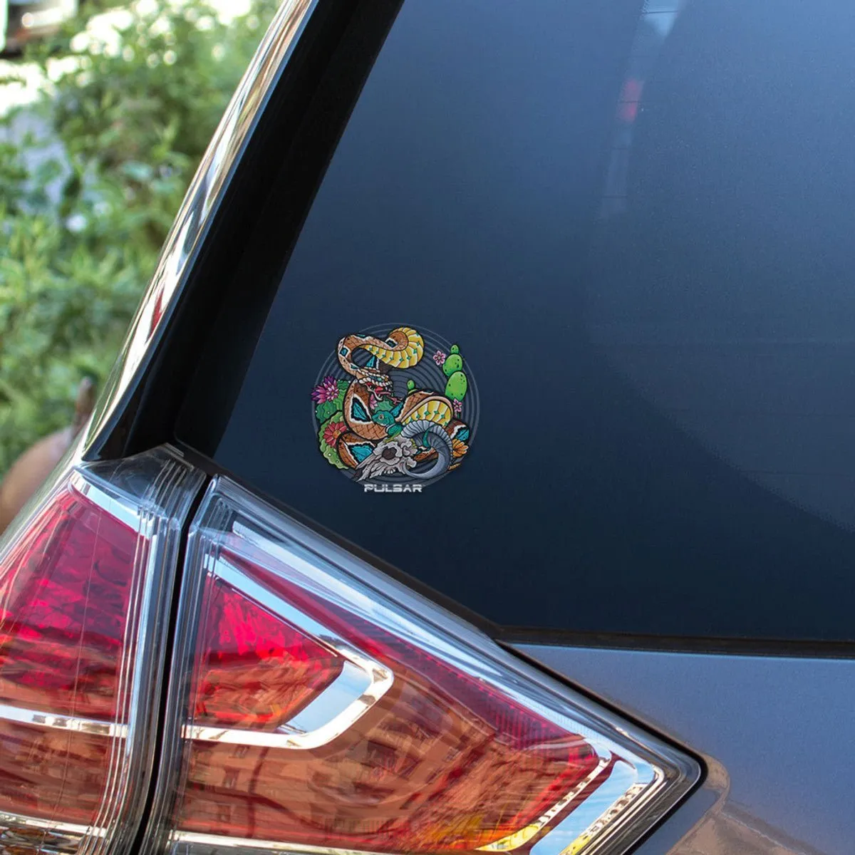 Pulsar Psychedelic Rattlesnake Sticker | 4