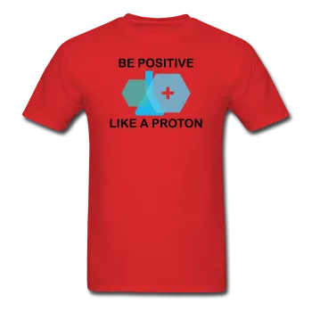 "Be Positive" (black) - Men's T-Shirt