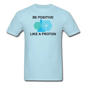 "Be Positive" (black) - Men's T-Shirt