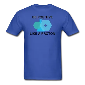 "Be Positive" (black) - Men's T-Shirt