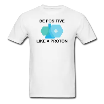 "Be Positive" (black) - Men's T-Shirt