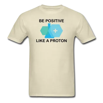 "Be Positive" (black) - Men's T-Shirt