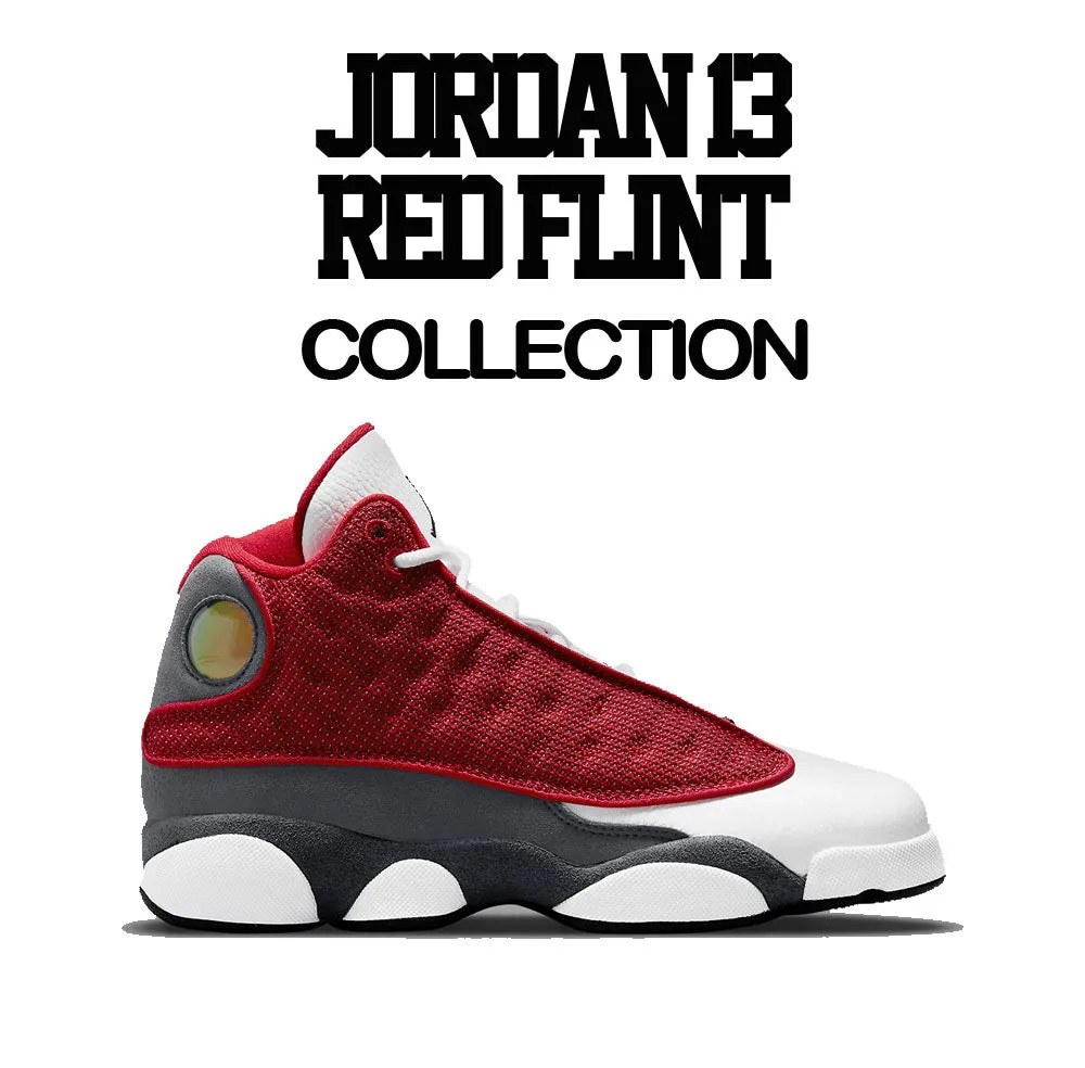 Retro 13 Red Flint Living Life Shirt