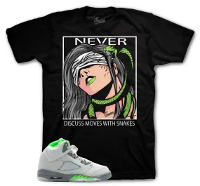 Retro 5 Green Bean Snakes Shirt