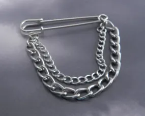 Safety Pin 2 Row Chain