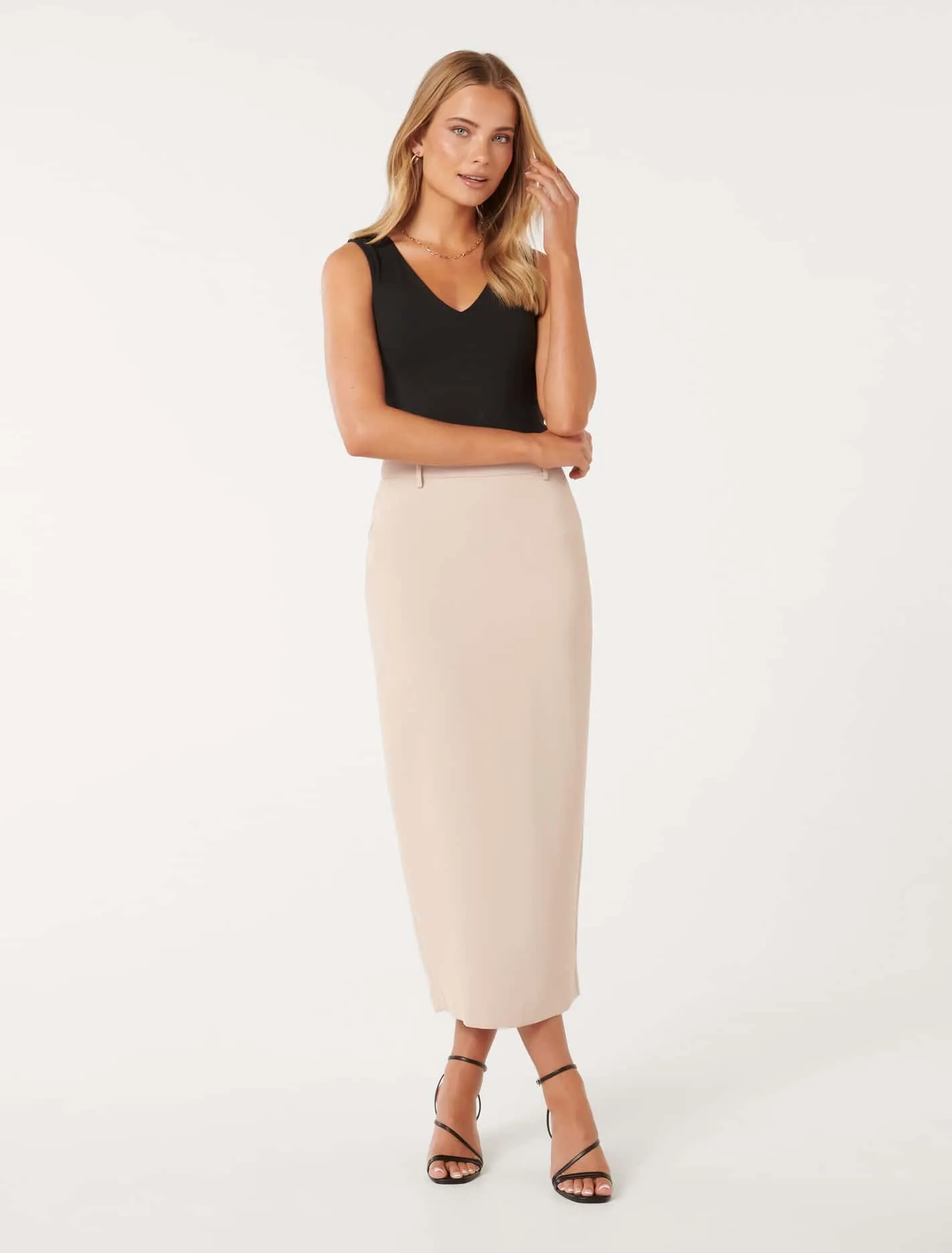 Samantha Column Skirt