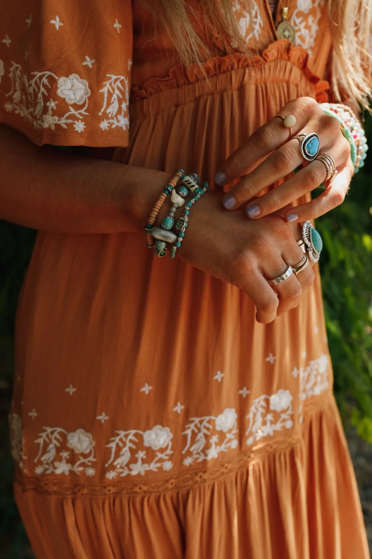 San Antonio Bracelet Set - Turquoise