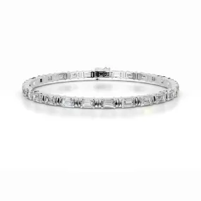 Severine Diamond Tennis Bracelet   (13 Carat) -18K White Gold