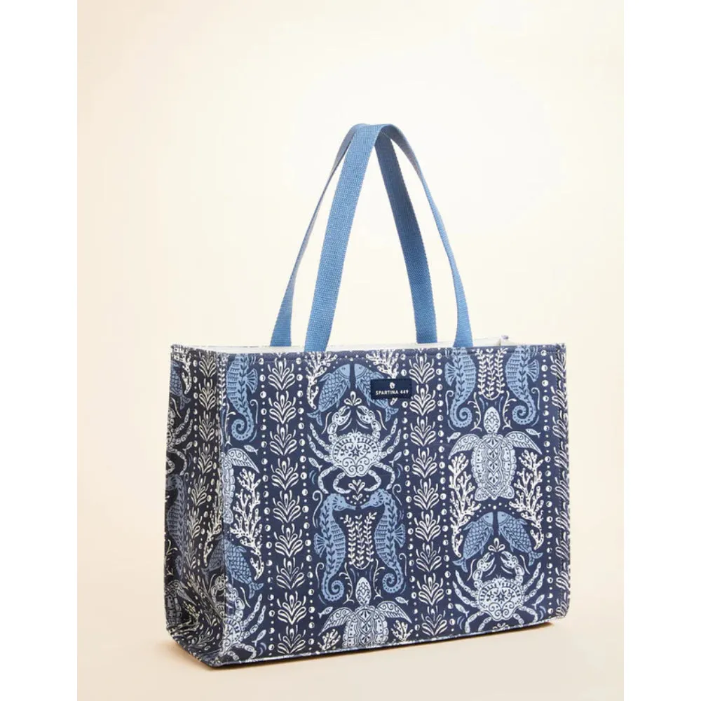 Spartina Market Tote - Hamilton Sea Life