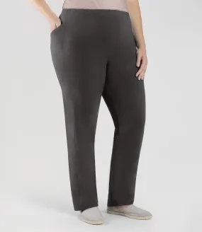 Stretch Naturals Side Pocket Loose Fit Leggings Deep Taupe