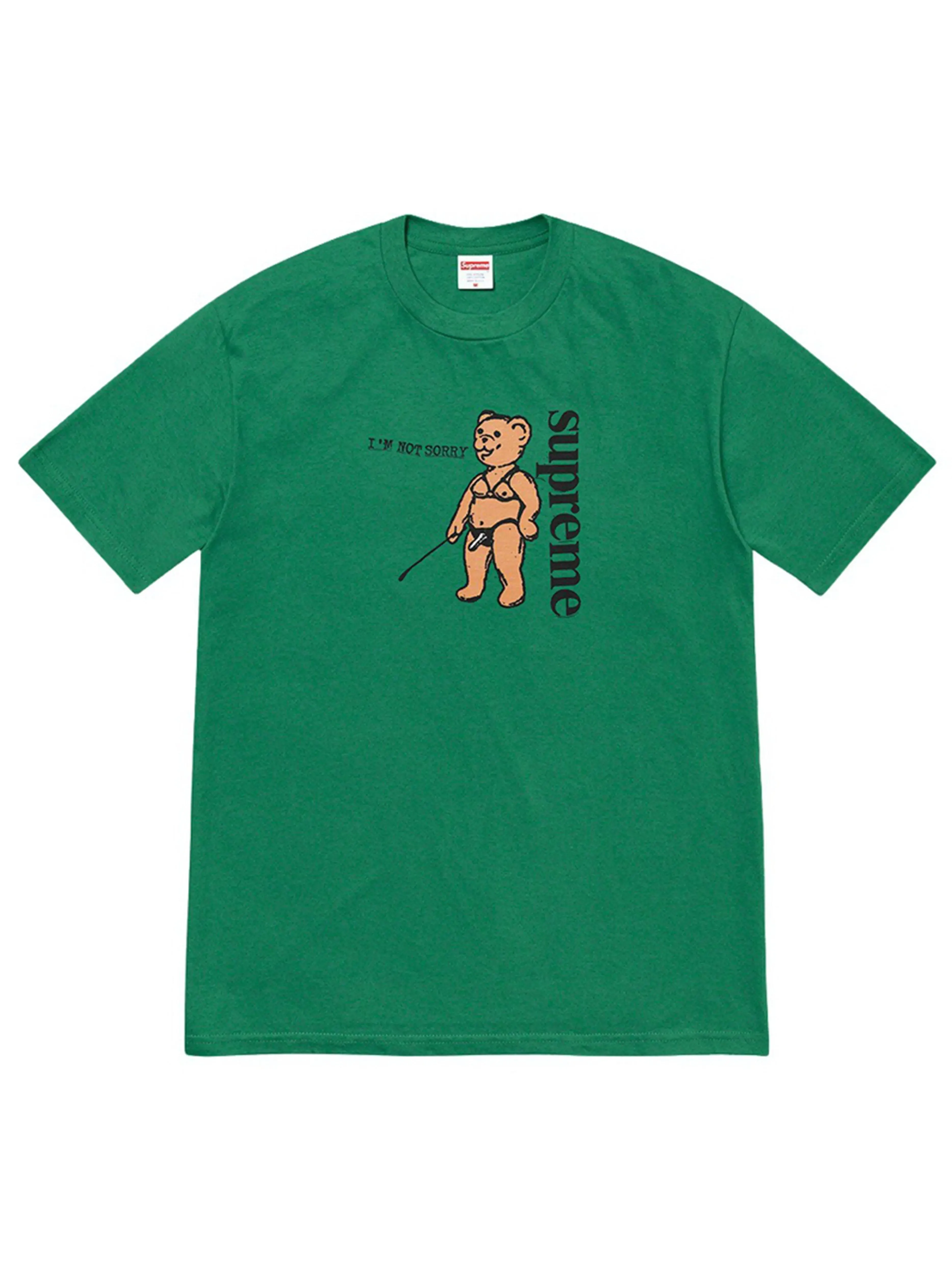 Supreme Not Sorry Tee Light Pine [SS21]