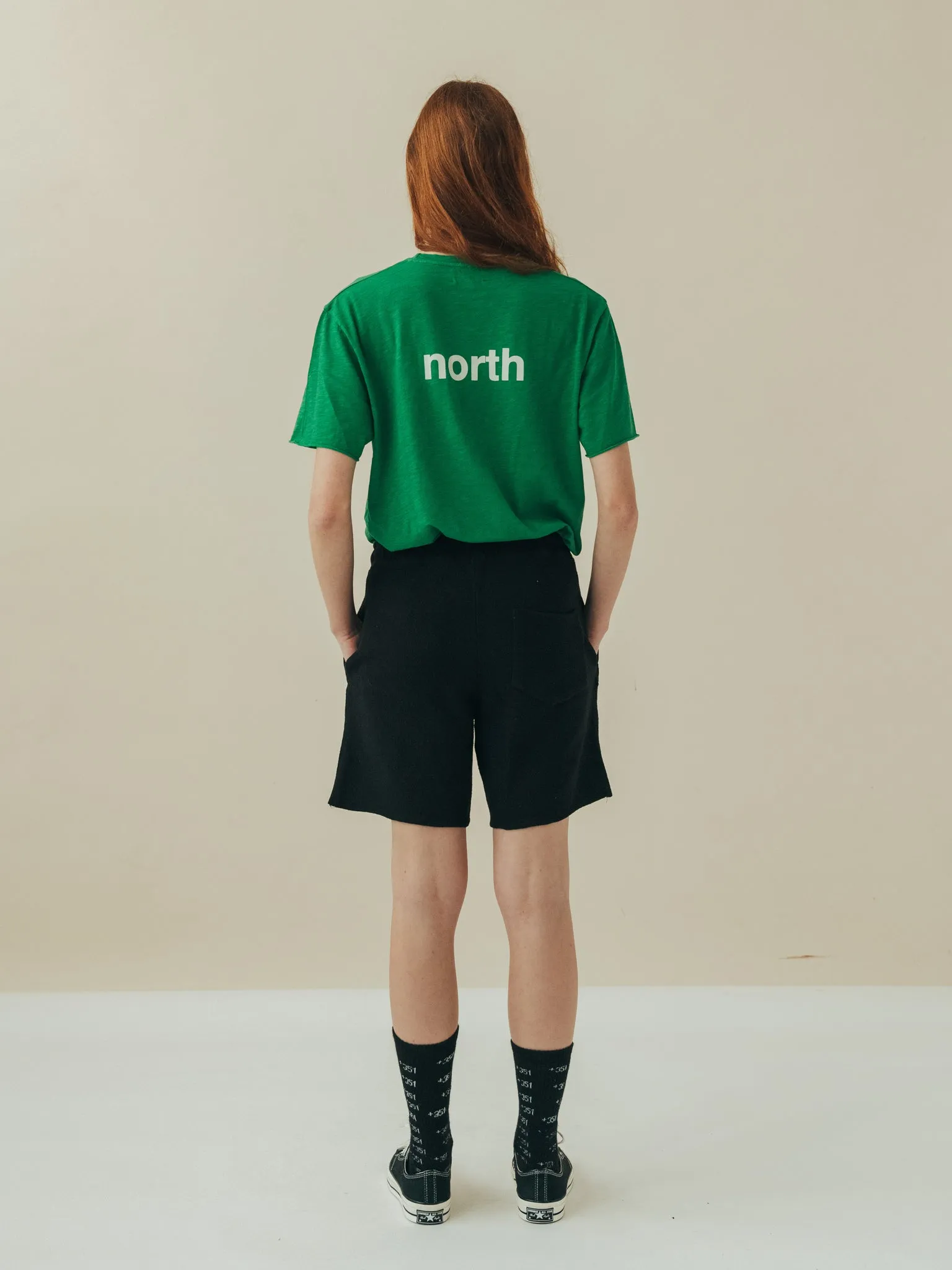 T-SHIRT ATLANTIC TURTLE GREEN & OFF-WHITE