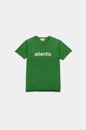 T-SHIRT ATLANTIC TURTLE GREEN & OFF-WHITE