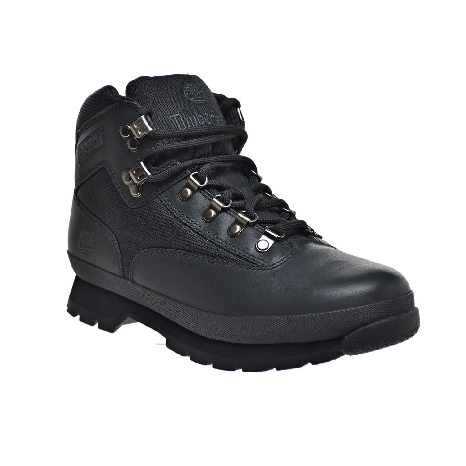 Timberland Euro HiKer Men's Leather Boots Black