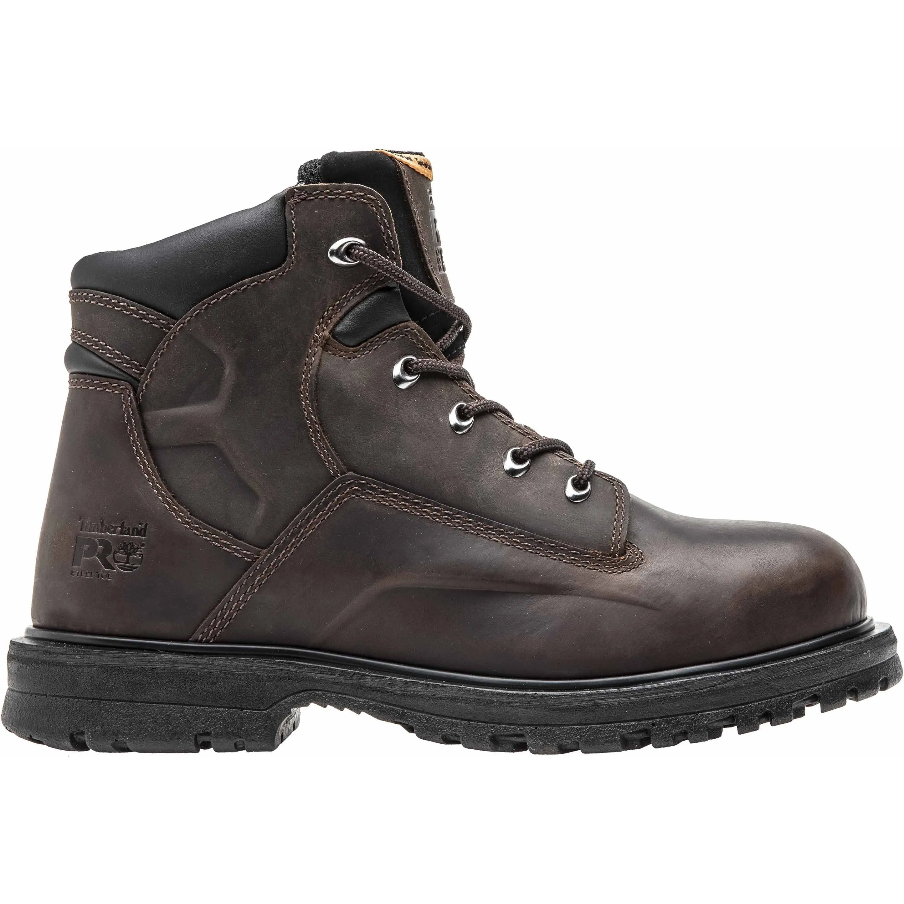 Timberland PRO Men's Magnus 6" Stl Toe Work Boot - Brown - TB185591214