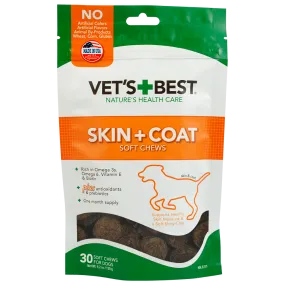 Vet's Best Skin & Coat Soft Chews 30ct