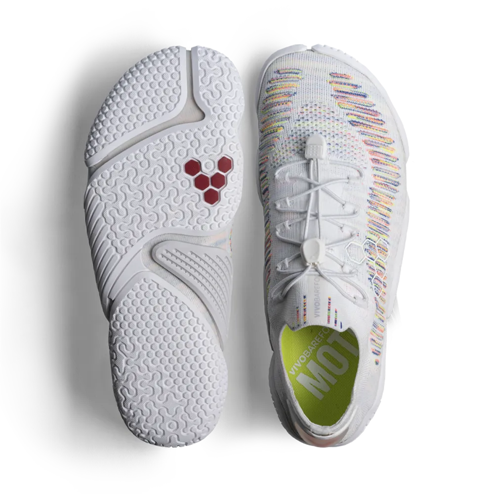 Vivobarefoot Motus Flex Womens White Space Dye