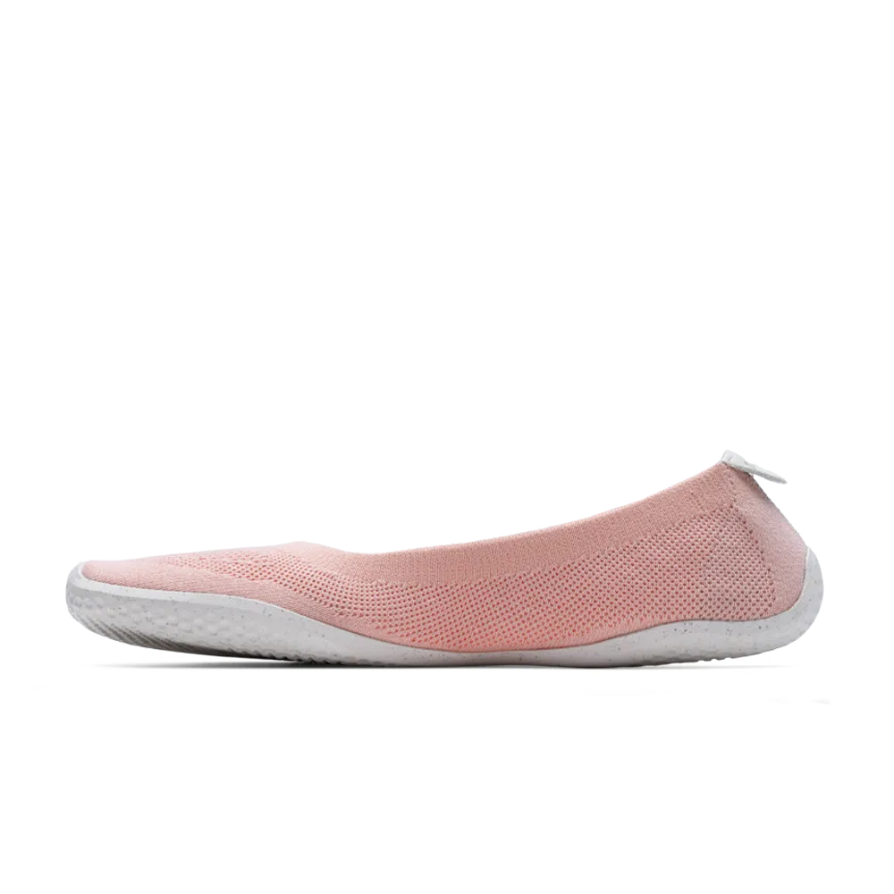 Vivobarefoot Primus Asana Yin Ballerina Knit Womens Peach Melba