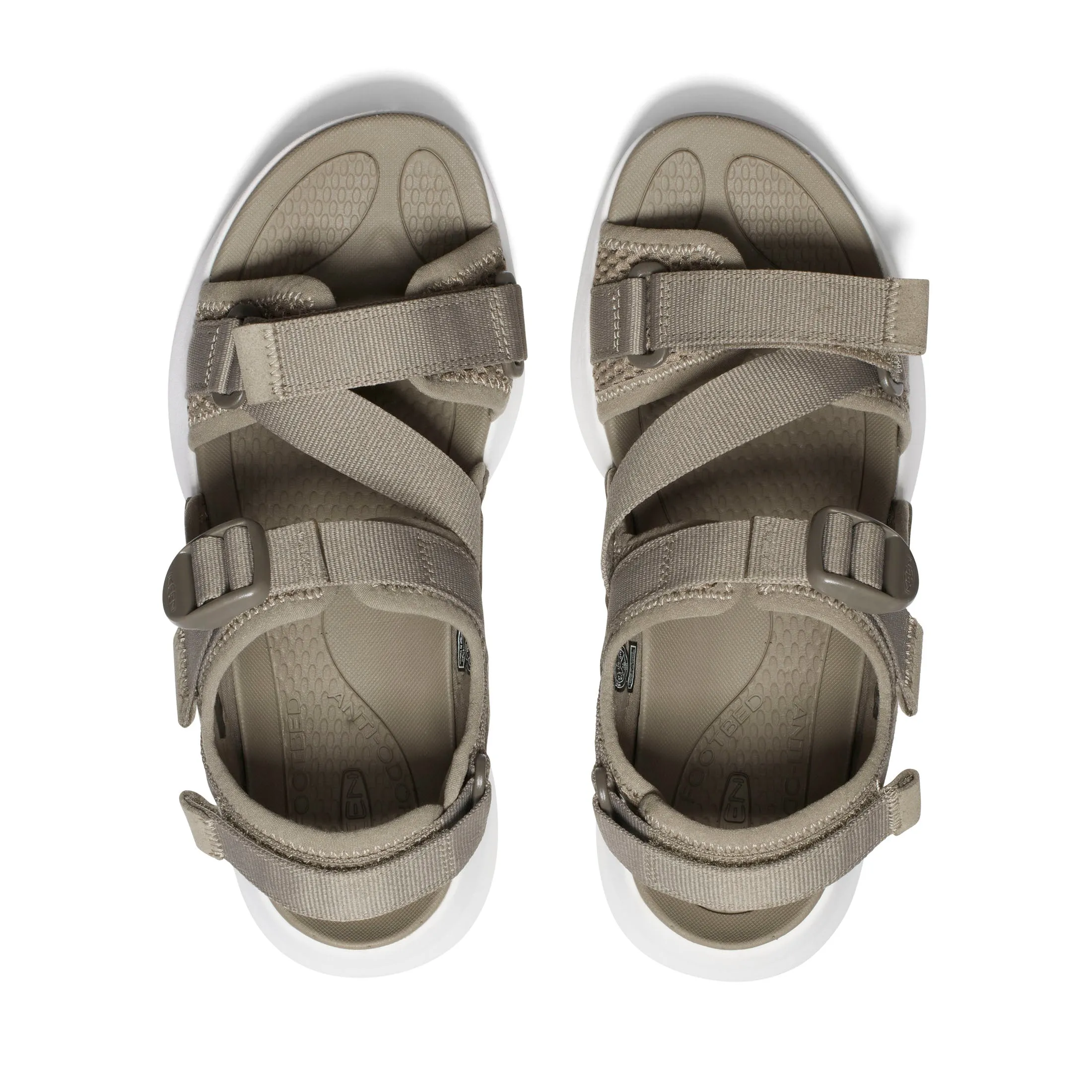 Women's Elle Sport Backstrap Sandal - Brindle / Star White